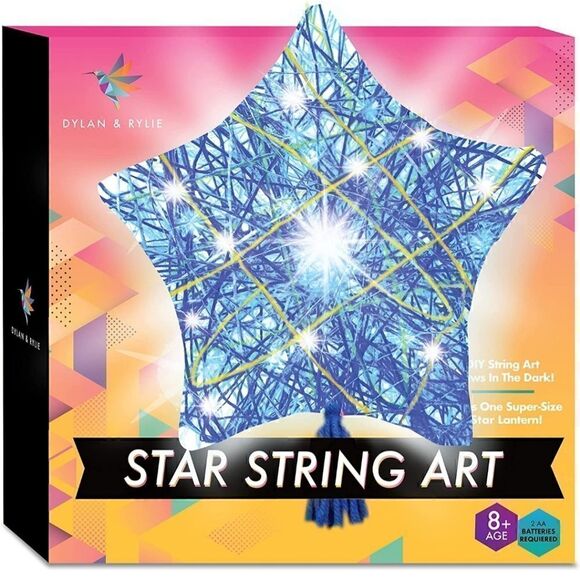 Other - Kids Star String Kit Craft. 3D. LED. Batteries not Included. NIB